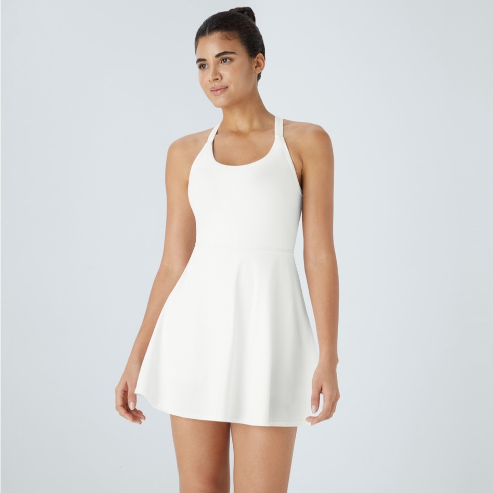 NWT White HALARA tennis dress